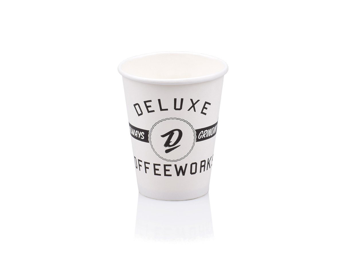 Branded Single Wall Cup 350ml